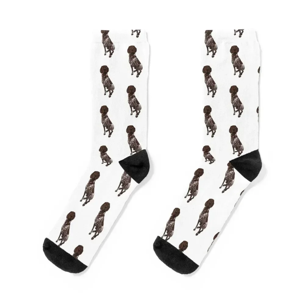 

German Shorthaired Pointer Socks aesthetic loose Socks Man Women's