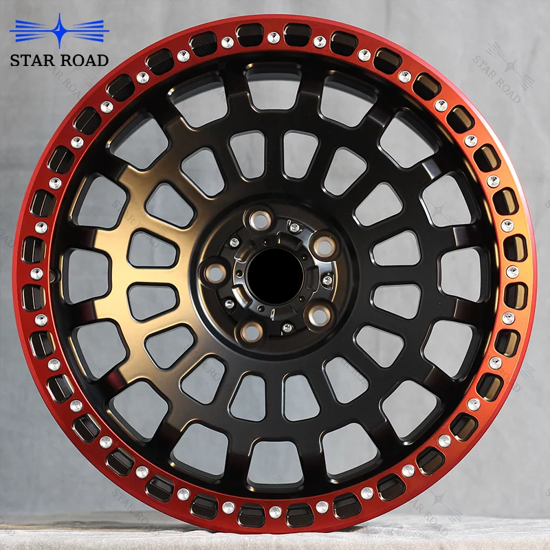 RCSR Hot Sale 5 Hole Deep Concave Chrome Bronze Black Bright Finish Forged Wheel Luxury Rim for Ford Mustang Volkswagen Touareg