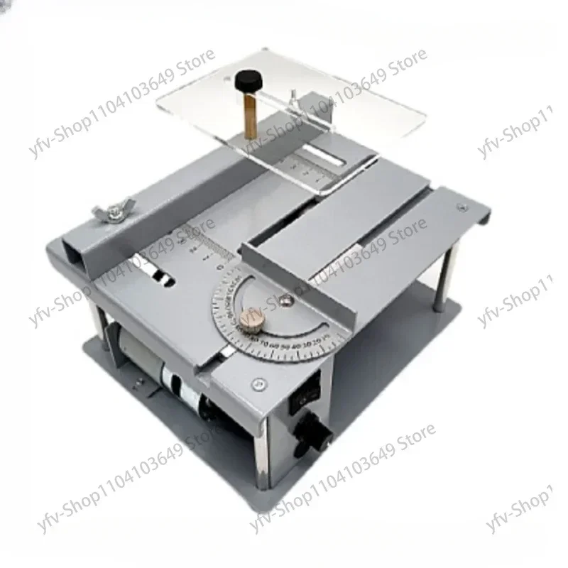 

Small and Micro Multi-function Table Saw PCB Small Desktop Cutting Machine Diy Model Woodworking Household Mini Electric Saw