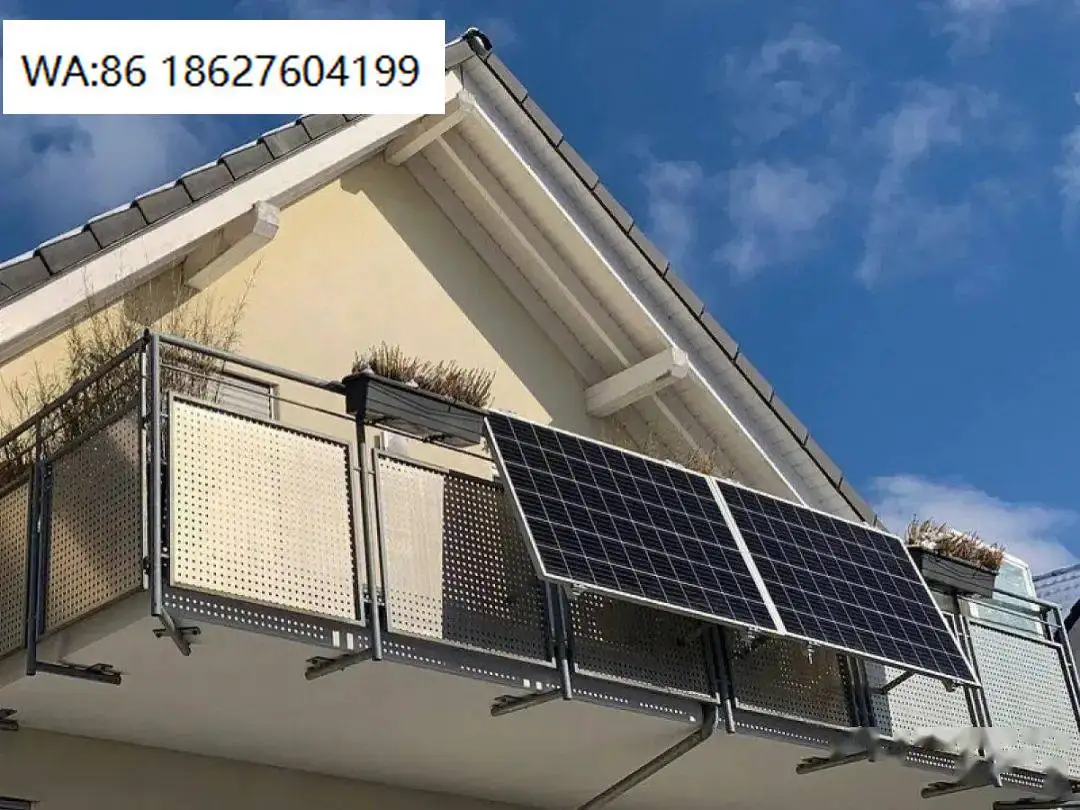 Balcony Solar Kit Complete Micro Inverter 800W 2KW Battery Small Hybrid System Balcony PV System 600W Balcony Power Plant