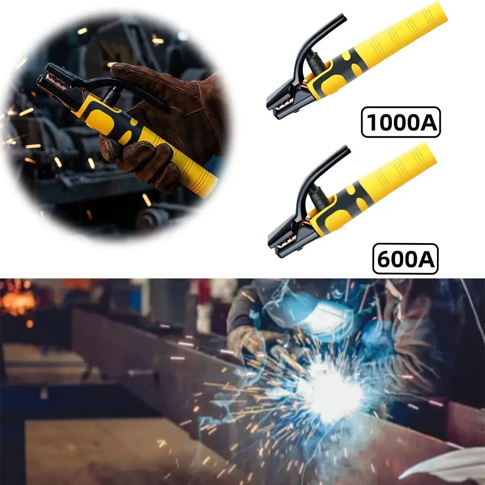 600/1000A Welding Tongs High Temperature Resistant Heat Resistant Welding Clamp Multi-Purpose Anti Scald Metal Rod Holder