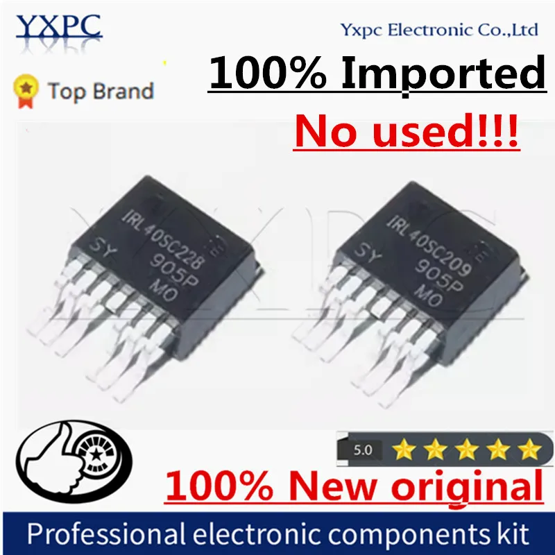 

5pcs 100% New Imported Original IRL40SC228 40SC228 IRL40SC209 40SC209 High current MOS tube TO263-7