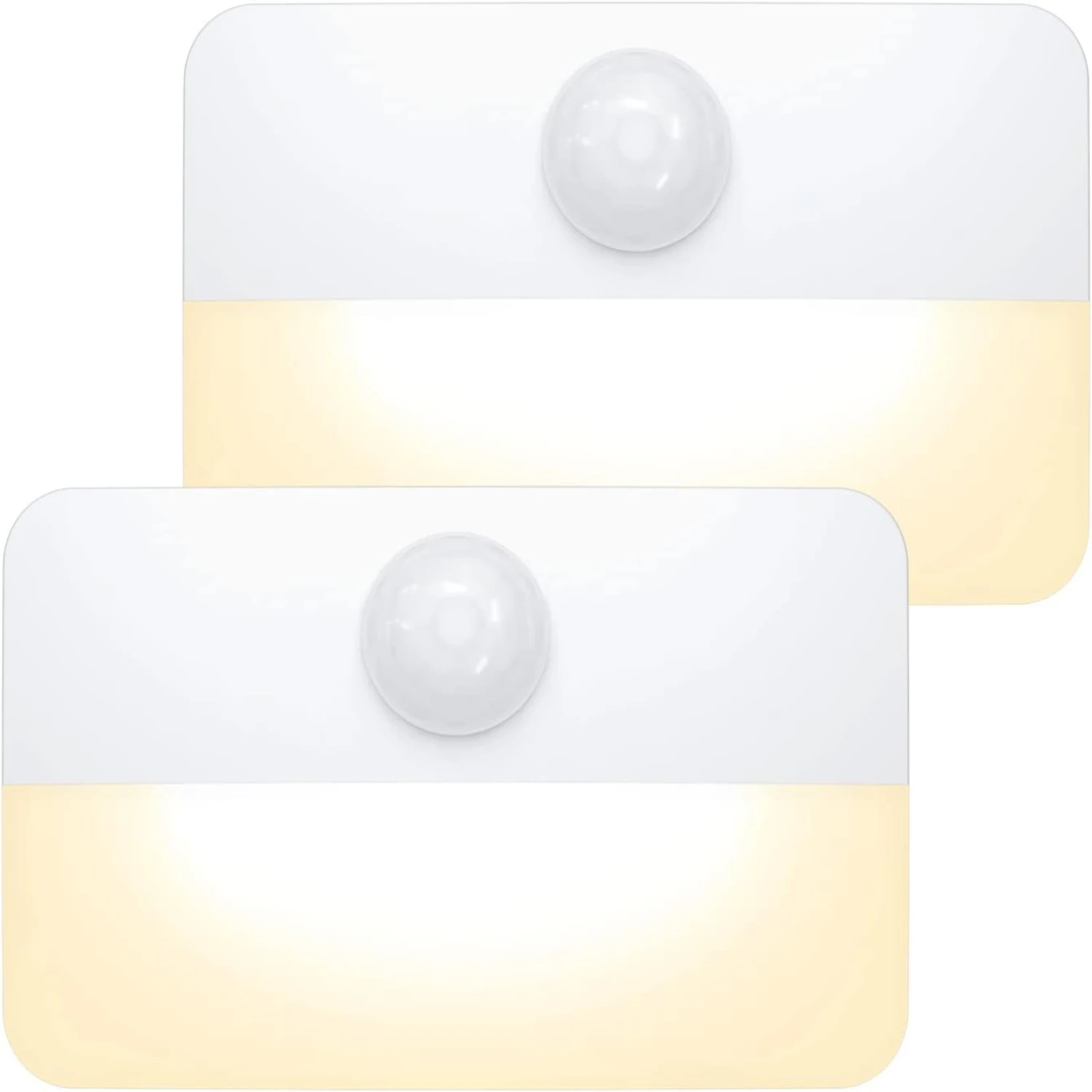 مصباح حائط ليلي LED آمن ومريح ومعزز بمستشعر حركة صغير - حل إضاءة مبتكر مثالي للسلالم والممر، #1