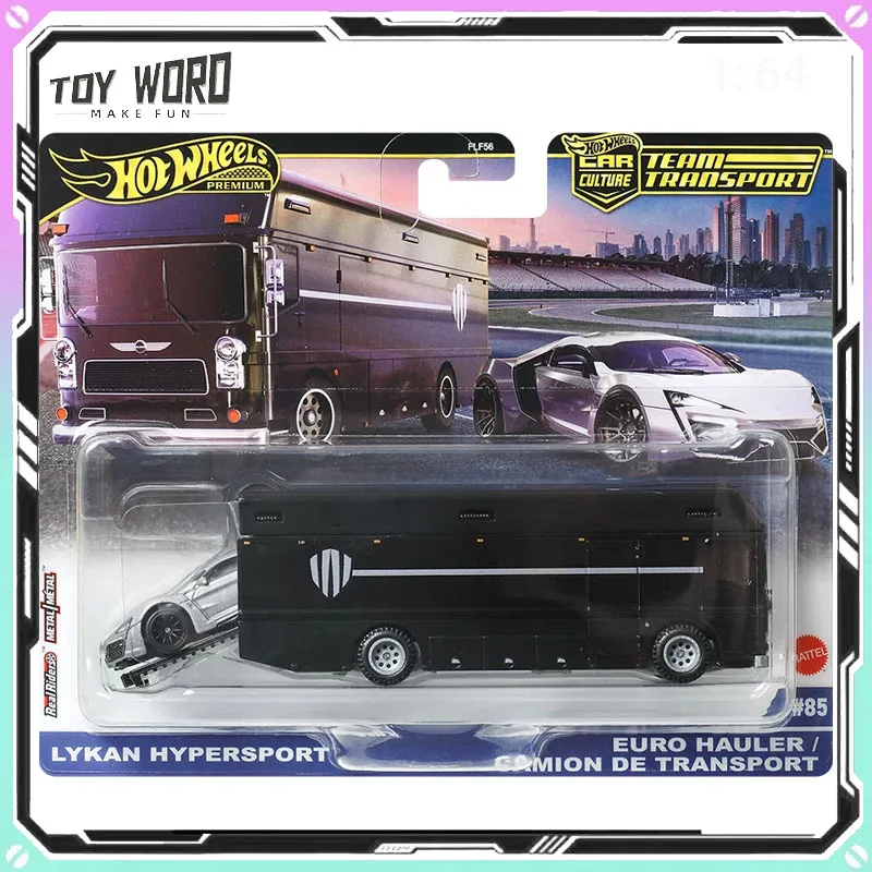 Original Hot Wheels Car Culture Transport Fleet Toy Cars 24B Batch Alloy Simulation Mini Car Model FLF56 Trendy Collectible Gift