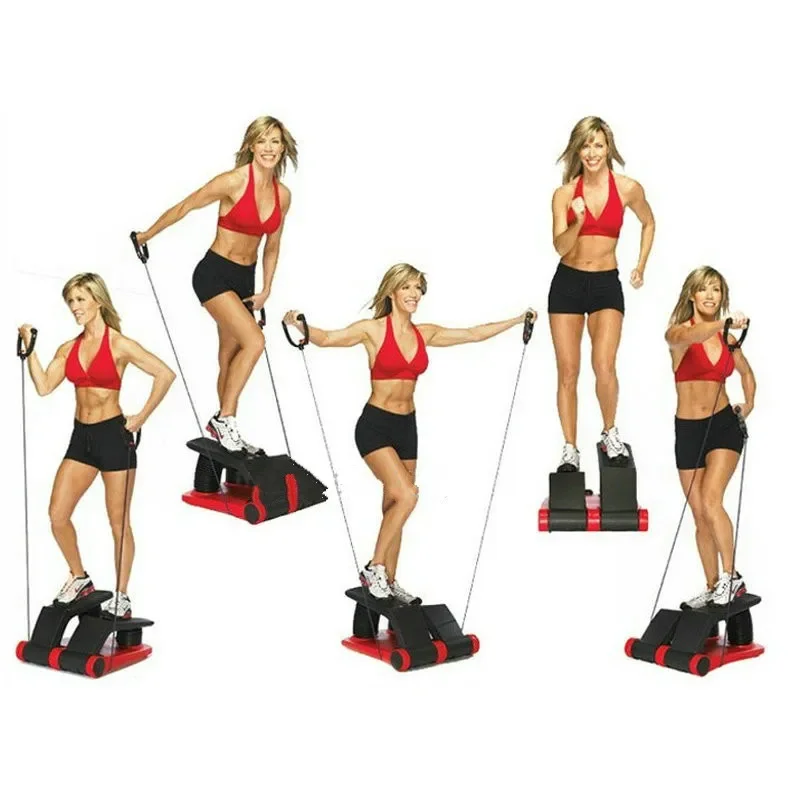 Home Air Stair Climber, Multi-Functional Slimming Machine, Free Installation Mini Stepper Fitness Equipment