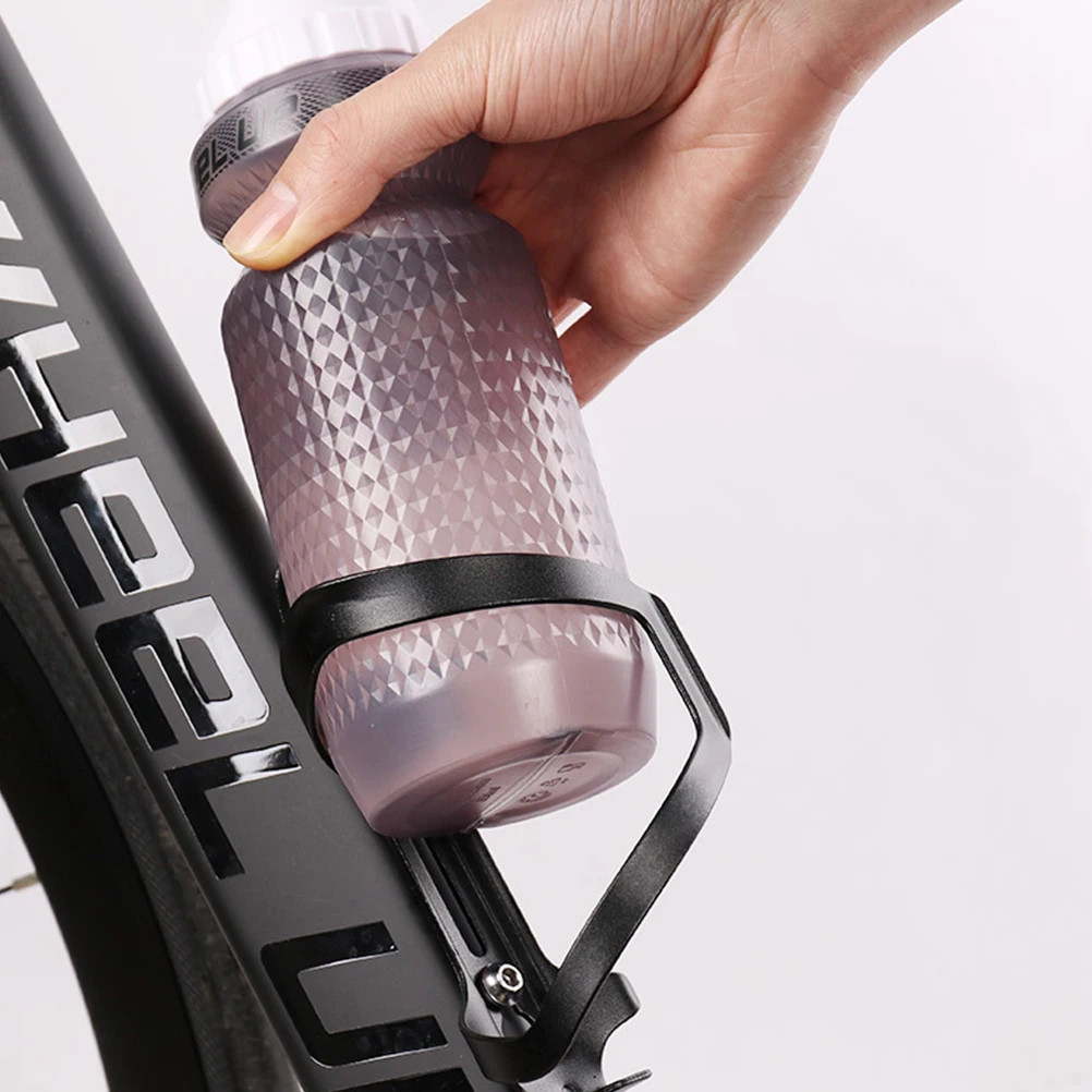 

Aluminum Alloy Water Bottle Holder Lightweight Bike Bottle Cage Shockproof Secure Fit For Bicycle Mountain Road Folding Bikes