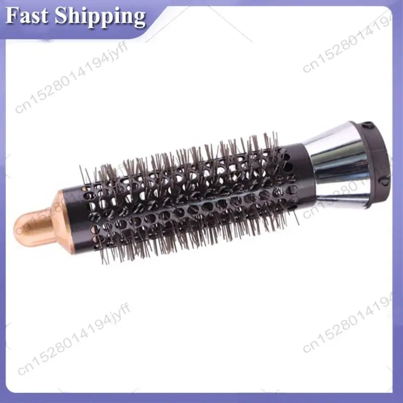 

-ABDH 4Pcs Round Volumizing Brush For Dyson Airwrap Hair Styler Limp Flat Hair Volumizer Attachment Tool A