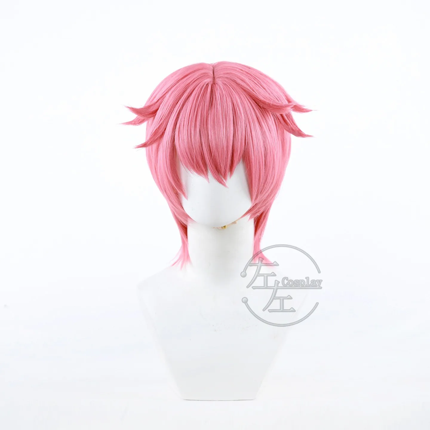 Game LOL HEARTSTEEL Live My Life Ezreal Cosplay Wig Short Heat Resistant Synthetic Hair For Halloween Role Play Party Pops