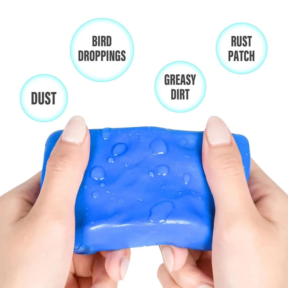 

Набор из 5 шт. очищающих глиняных стержней для детейлинга авто, синий, для удаления загрязнений, инструмент для автодетейлинга