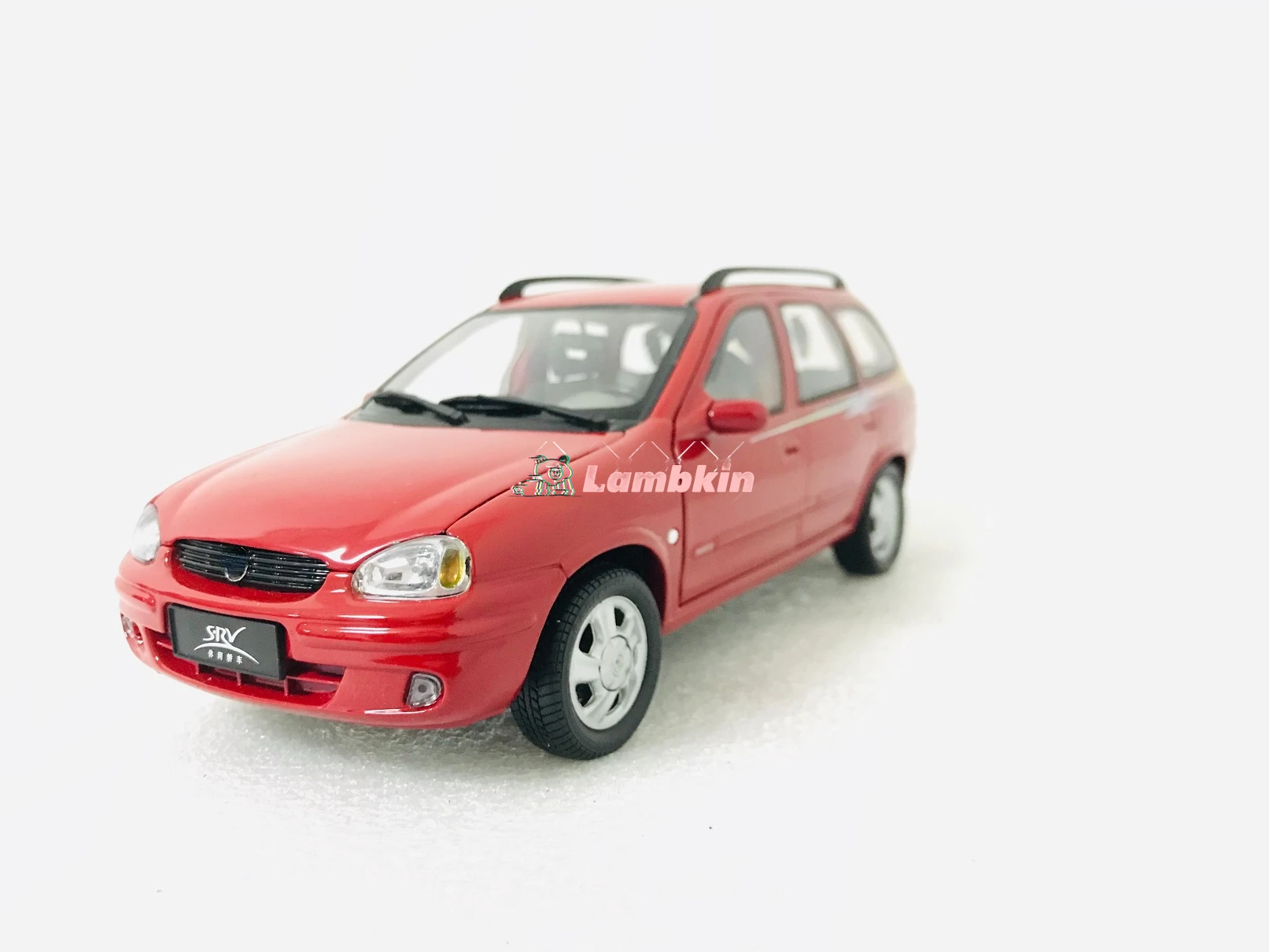 Model Decoration 1:18 For Original GM SAIL SRV Wagon Model Red Out of Print with orignal box