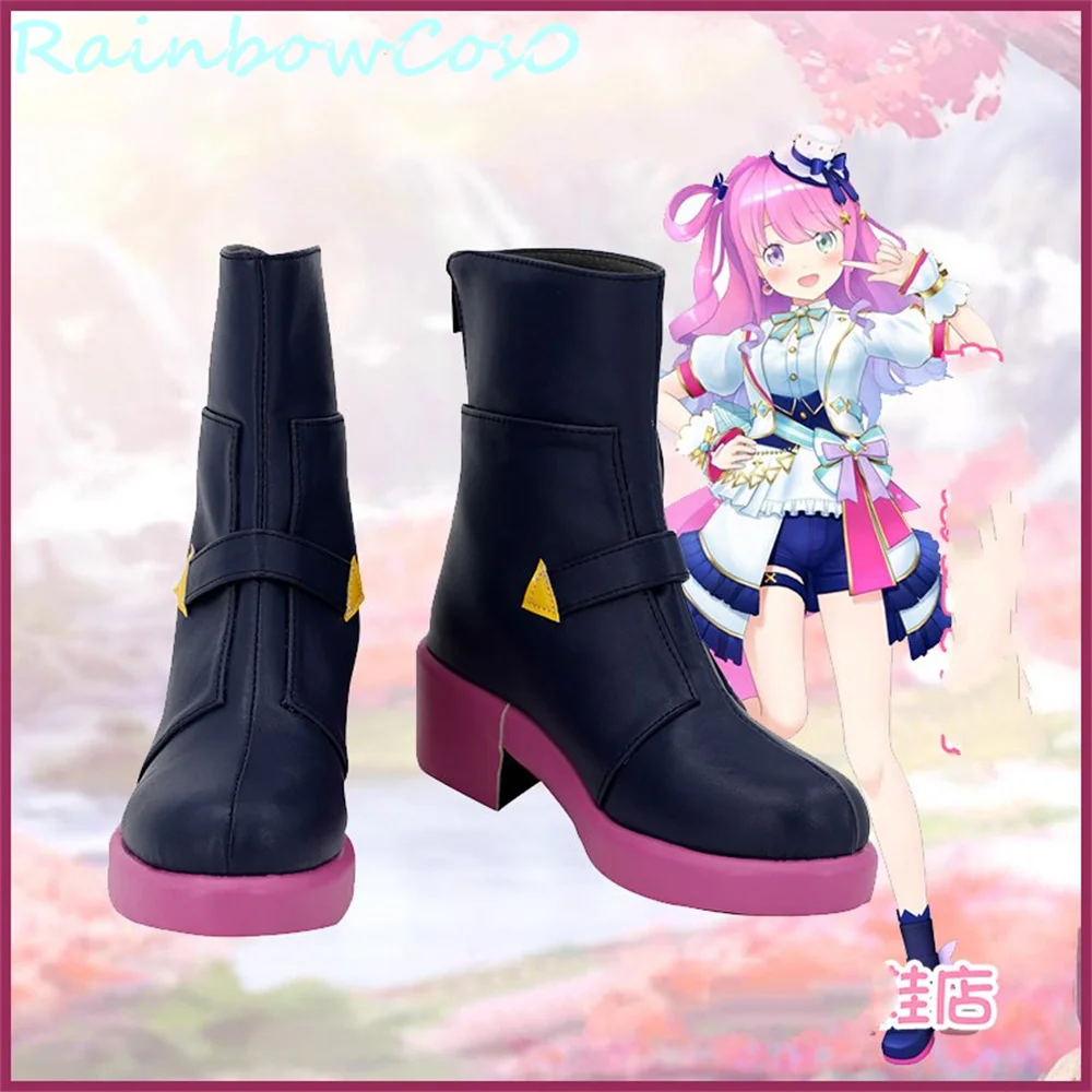 

Himemori Luna Virtual YouTuber VTuber Cosplay Shoes Boots Game Anime Halloween Christmas RainbowCos0 W3236