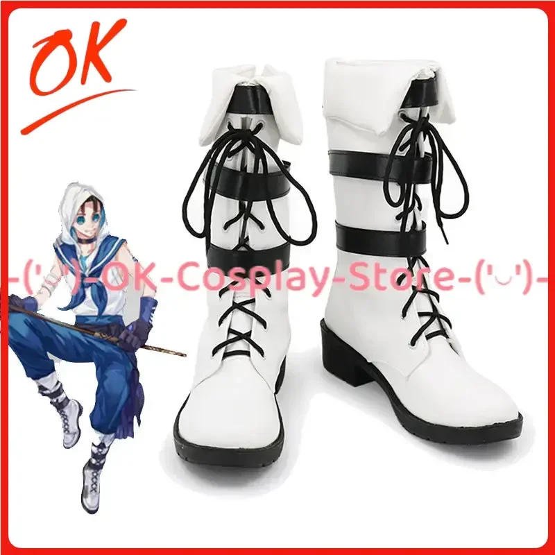 

[Customized] Game Identity V Oceangoing Voyage Day Mercenary Naib Subedar Cosplay Shoes Anime Roleplay Party PU Leather Boots