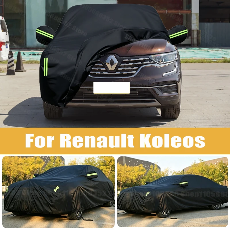 Car Cover Outdoor Protection Full Exterior Snow Cover Sunshade Dustproof Protection Cover Universal For Renault Koleos