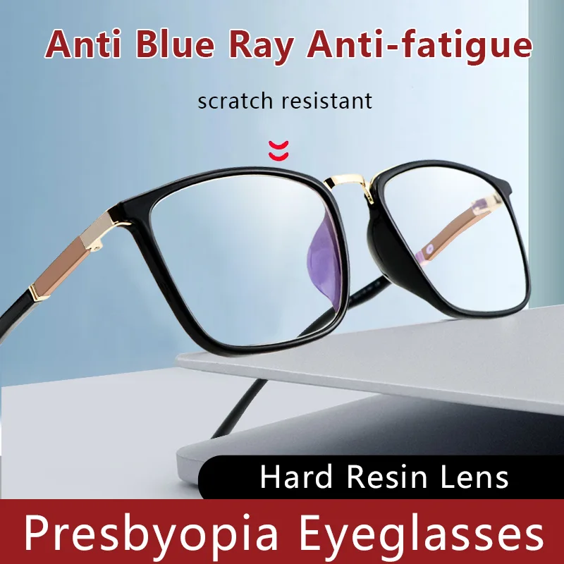 3 Pack Anti Blue Light Reading Glasses Men High Quality Full Rim Stay Clear Magnifying Vision Anti UV Ray/Eye Strain