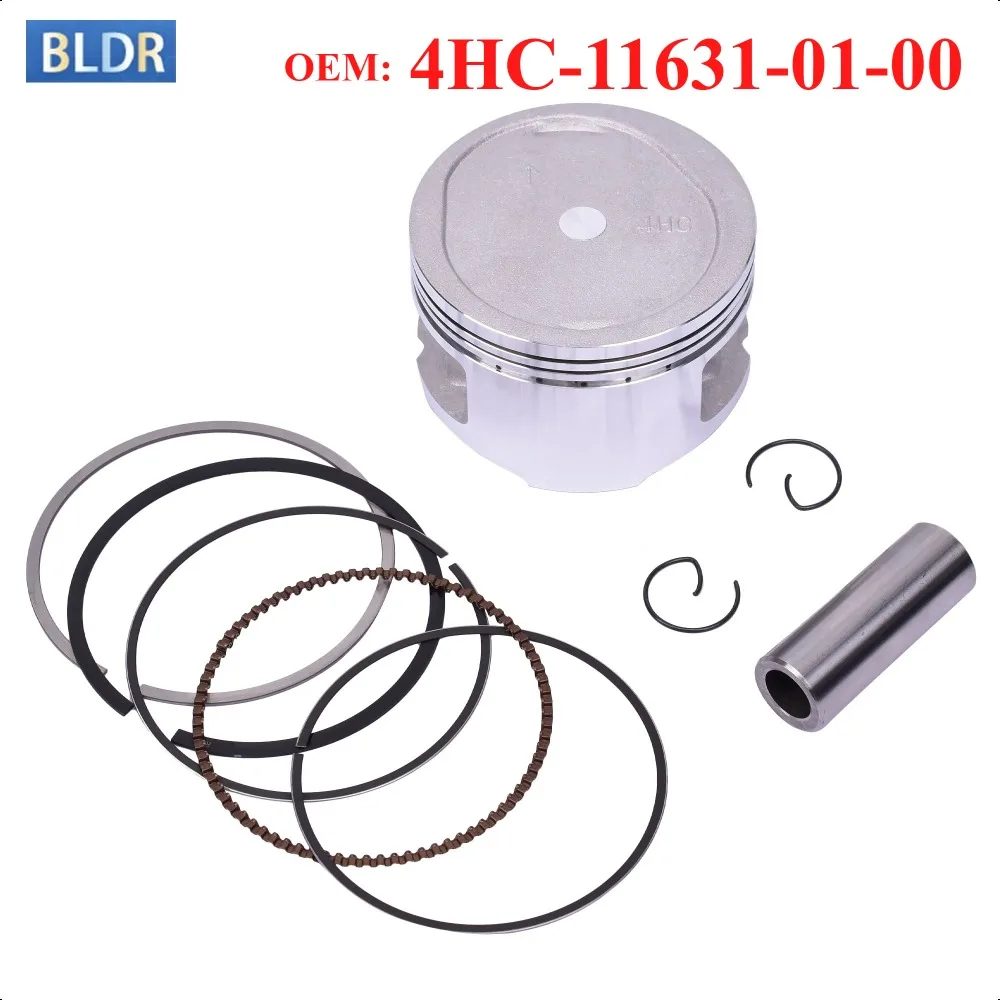 

69mm 69.25mm 69.5mm 4HC-11631-01-00 Motorcycle Engine Cylinder Piston Rings Kit for Yamaha 4YP250-Majesty YP250 YP 250 SKYLINER