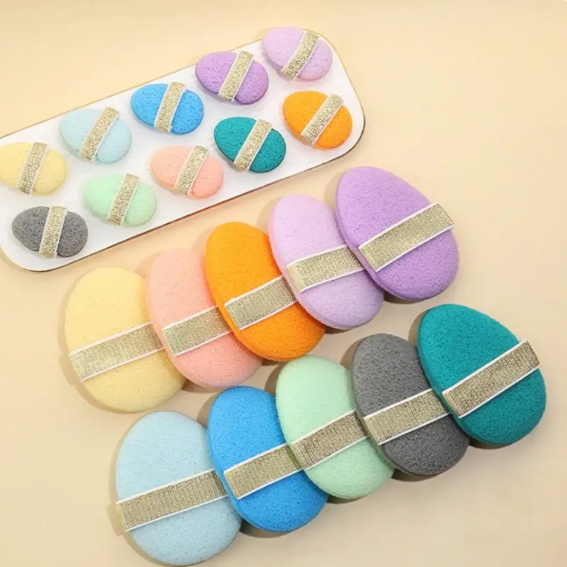 1 Pcs Exfoliating Face Wash Cleansing Sponge Blackhead Removal Makeup Remover Foam Puff Tool Deep Clean Pore Cleaner Skincare