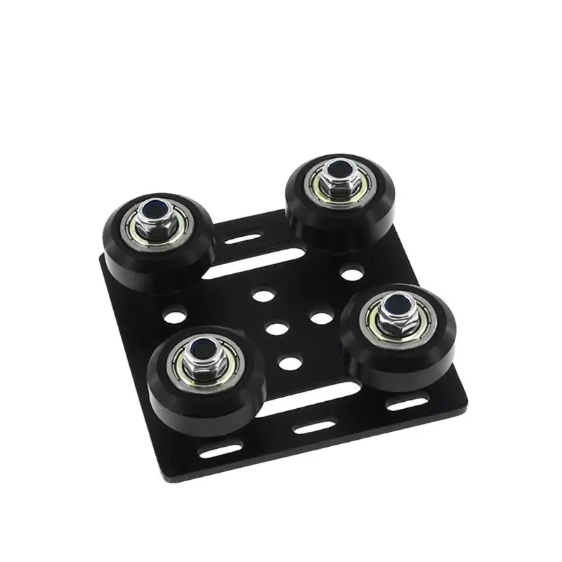 DN59 V Gantry Plate 3D Printer Parts Special Slide Plate with Mini V-Wheels for 2020 V-Type Aluminum Profile