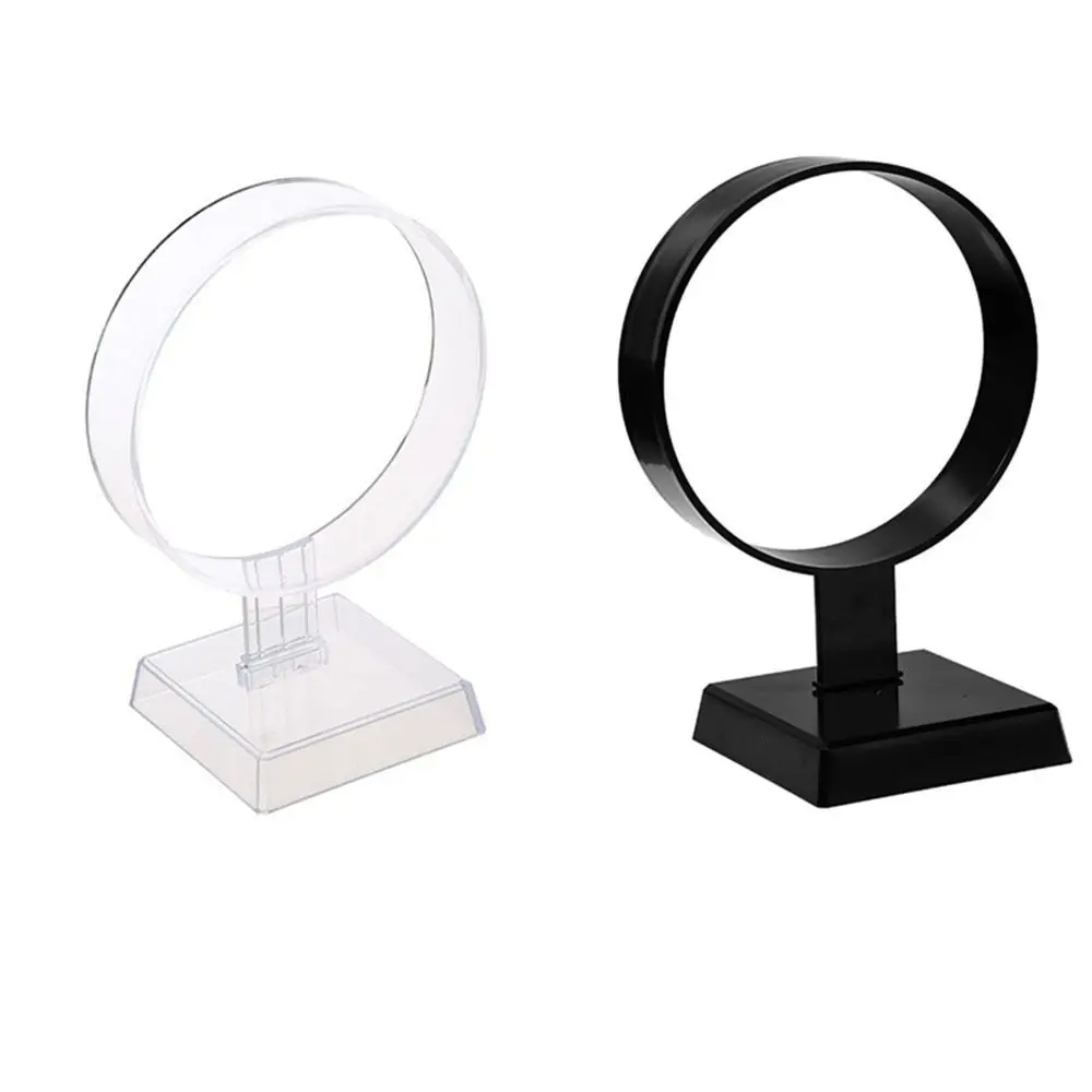 Fashion Round Headband Display Stand Clear Gift Headwear Rack Jewelry Holder Removable Headgear Holder Hair Band