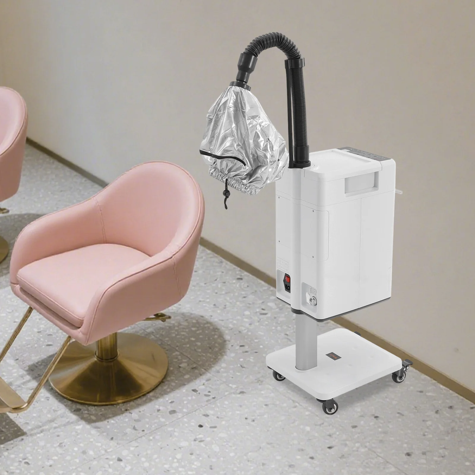 

500 Вт нано-пароварка для волос с ЖК-дисплеем, многофункциональная машина для окрашивания волос