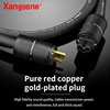 Xangsane 冷凍 6N HiFi OCC 電源ケーブルアンプフロントおよびリアステージ 3 * 3.31mm ² ハイパワー US/AU/EU 接続ライン 2