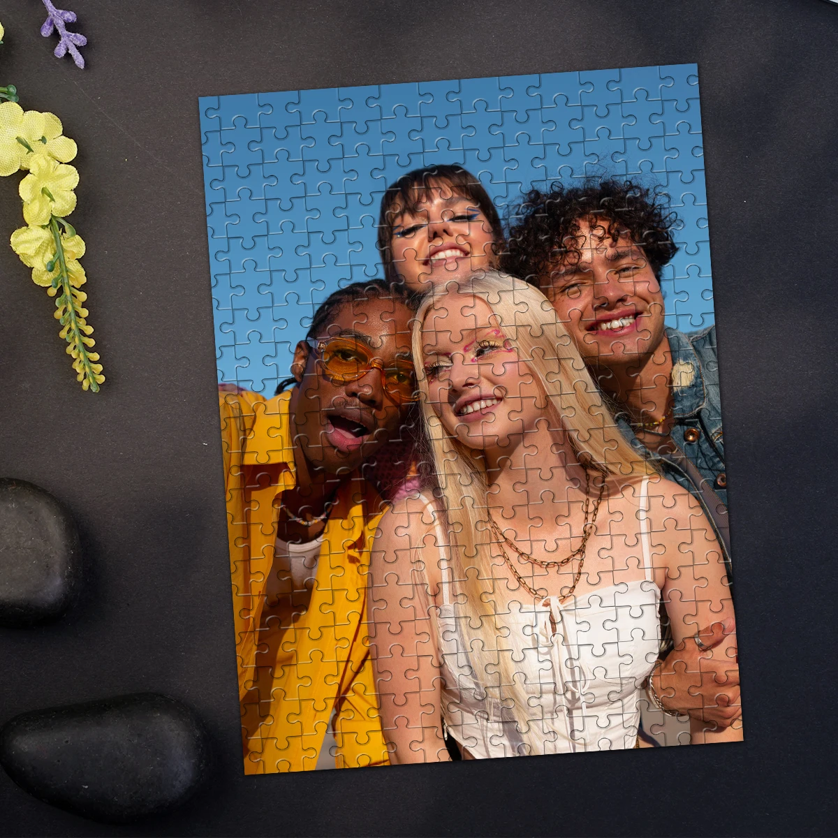 35/300/500/1024pcs Personalized Custom Photo Puzzle Friend Upload Photo For Customized Puzzle Unique Gift For Family Friends Spe