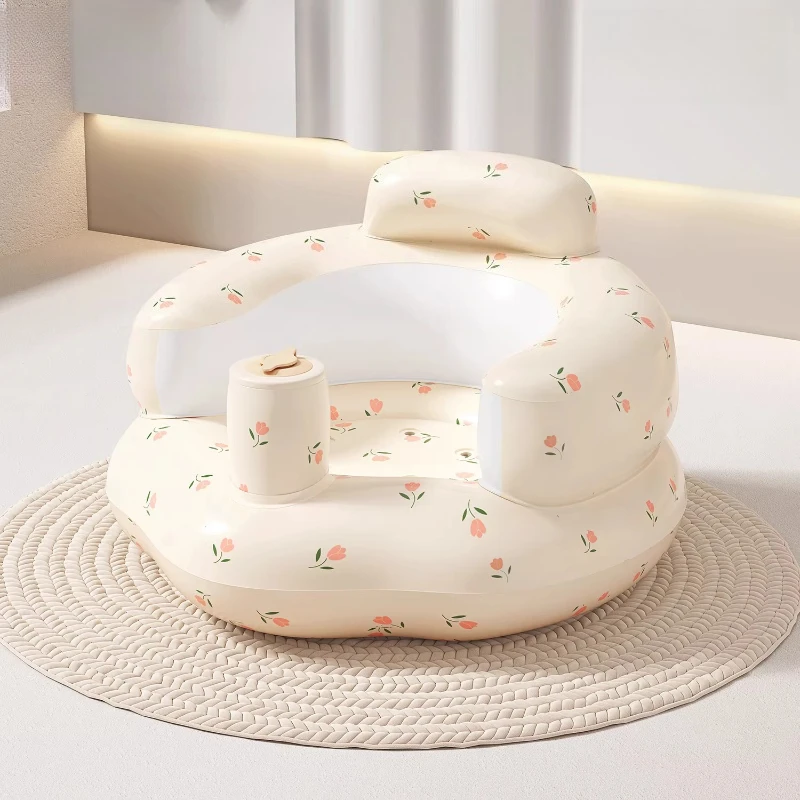 

Надувное кресло-подушка для обучения малышей с поддержкой спины - Надувное детское кресло для улицы ZYCQSF