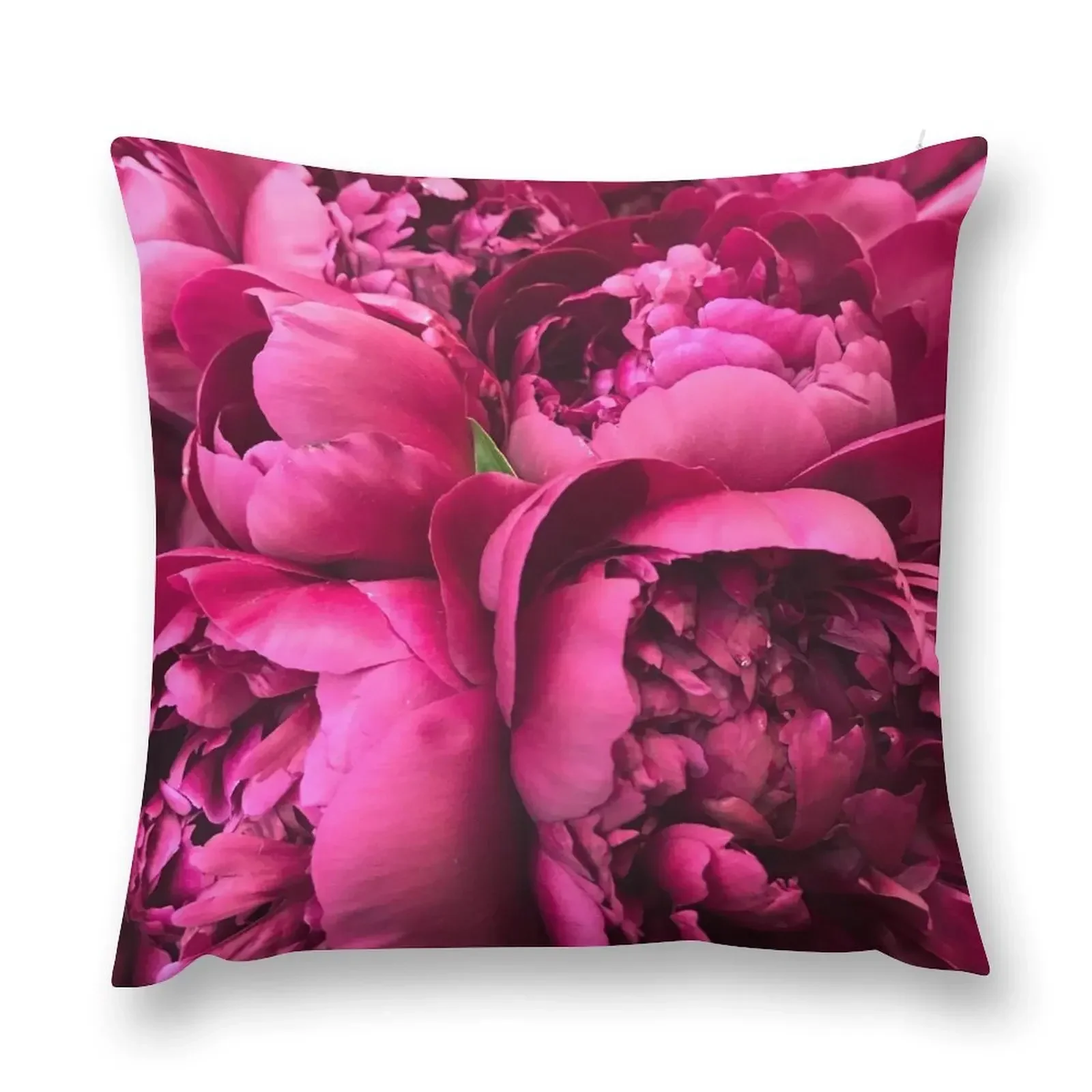 

Hot pink peonies Throw Pillow Pillowcase Cushion Covers For Living Room Cushions For Sofa pillow