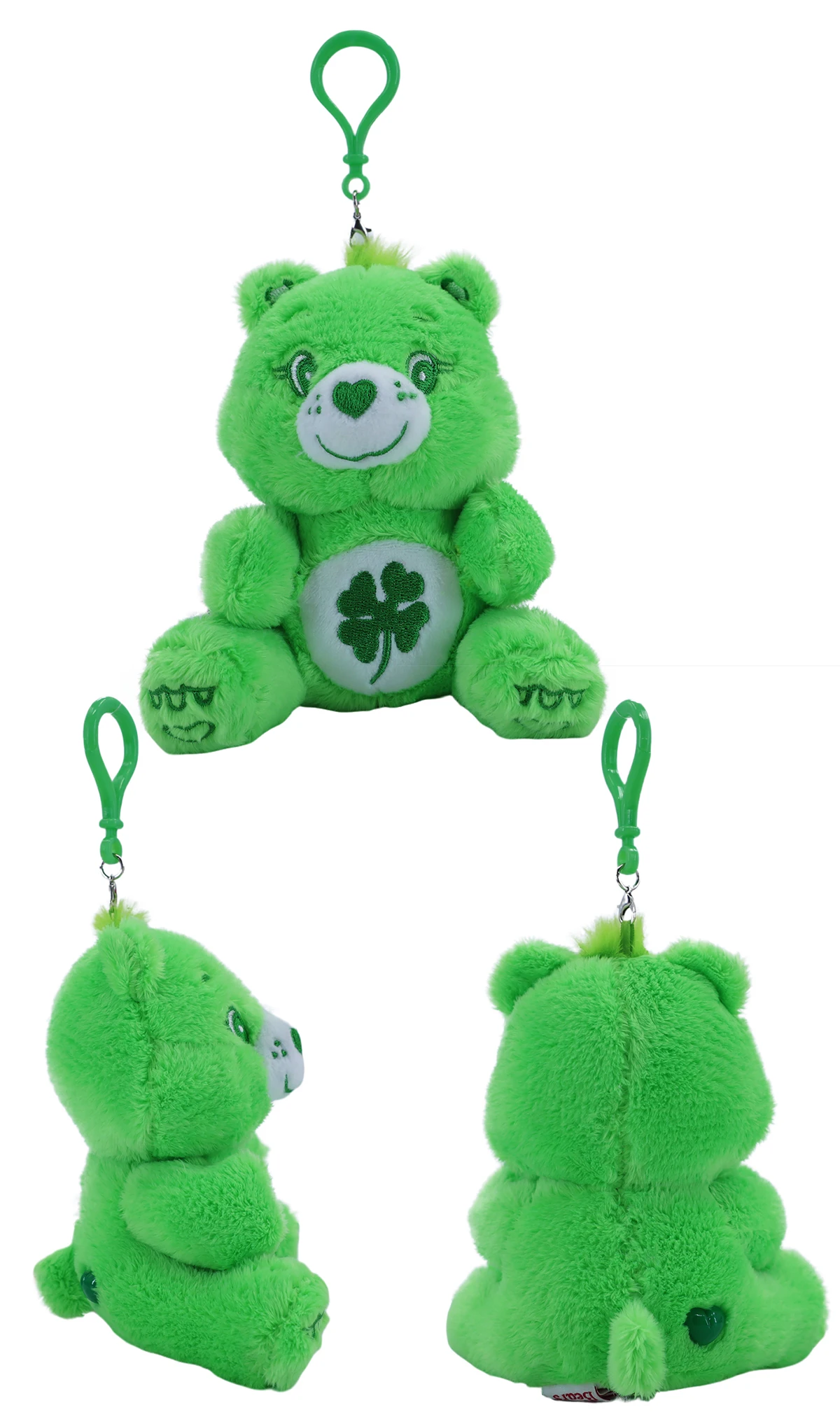 Care Bears Sitzende Plüsch-Schlüsselanhänger 12cm Macaron-Serie Niedlicher Taschenanhänger Kawaii Stofftier Auto-Charm Ideales Valentinstag-Paargeschenk – Detail 7