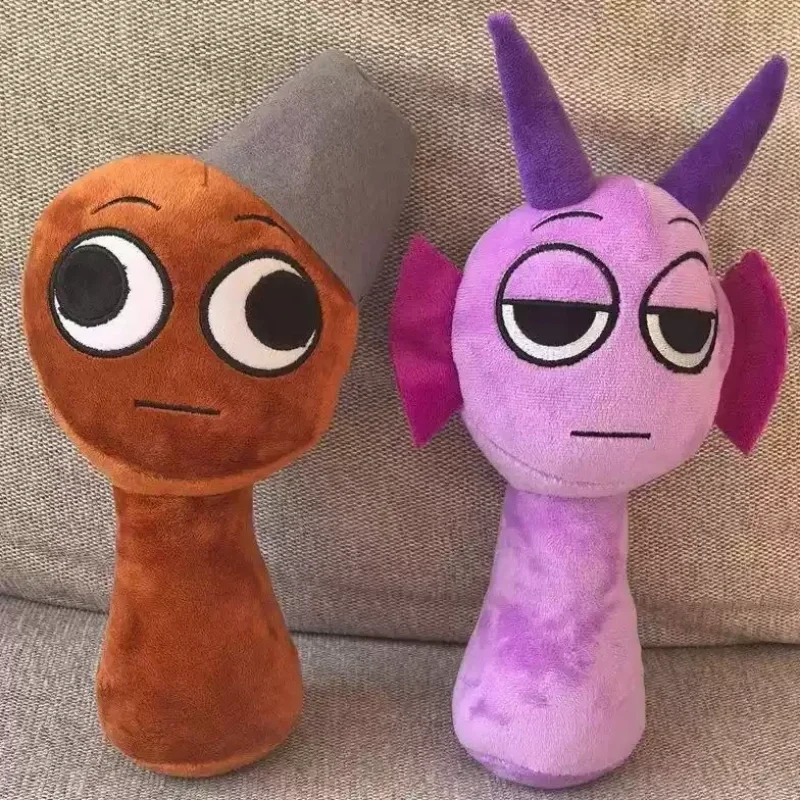 Sprunki ぬいぐるみホラーゲームおもちゃ漫画かわいいソフトぬいぐるみ枕子供の誕生日クリスマスギフトぬいぐるみ子供人形