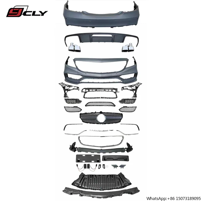 

CLY Factory Hot Selling Body Kit 2012-2017 for CLS W218 Upgrade CLS63 Body Kits with Bumper Grill Lip