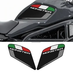 For Ducati Monster 797 821 1200 2017-2019 Sticker Motorcycle Anti-slip Side Tank Pad Protection