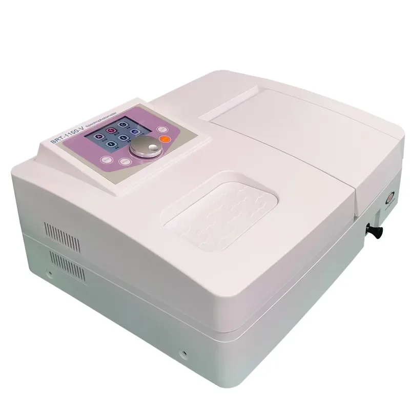 Lab Equipment Visible Spectrophotometer 325-1050nm Single Beam Bandwidth 4.0nm Spectral Photometer With Software