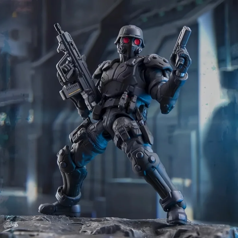 

Dakila 1/18 Scale Collectible Action Figure Highway To Chaos Hh01 Hell Hound Team Leader Articulated Military Soldier With Weapo