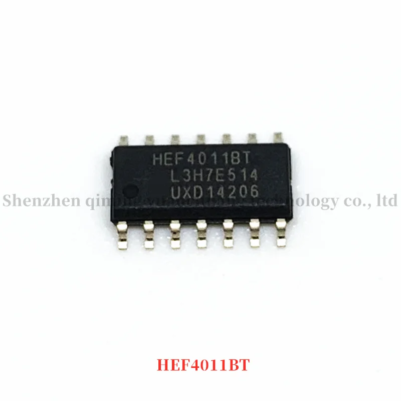 

10PCS HEF4011BT SOP14 logic gate and the inverter chip integrated circuits IC brand new original spot