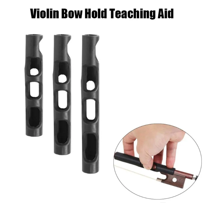 Black Violin Professional Bow Holding Posture Aligner, Violin Bow Runner  Accessories, Essential Bow Holding Tools for Beginners