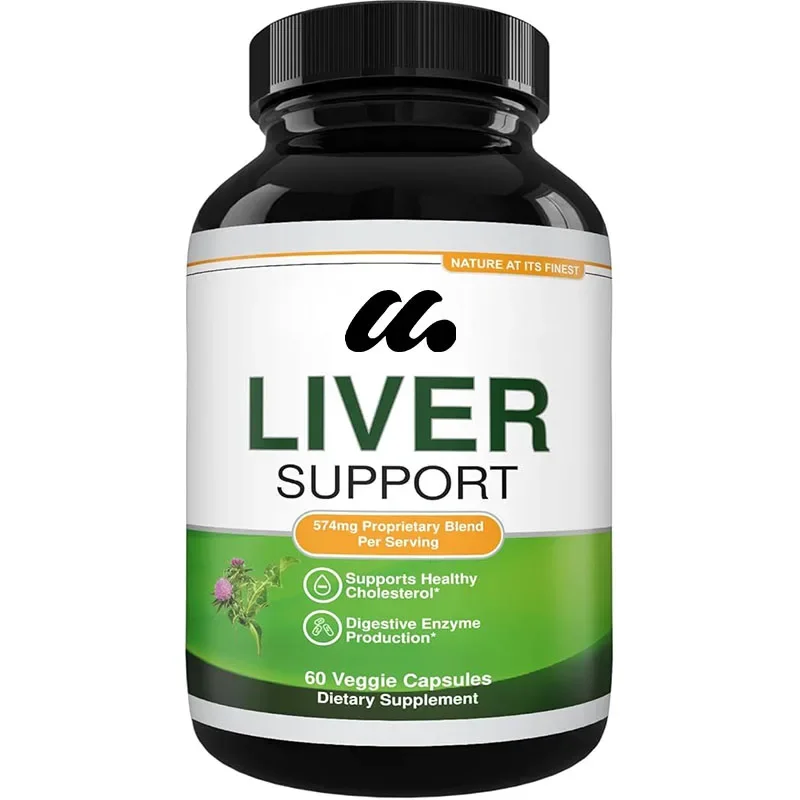 Liver supplement containing milk thistle, dandelion root, and Korean thistle extract - liver cleansing and detoxification