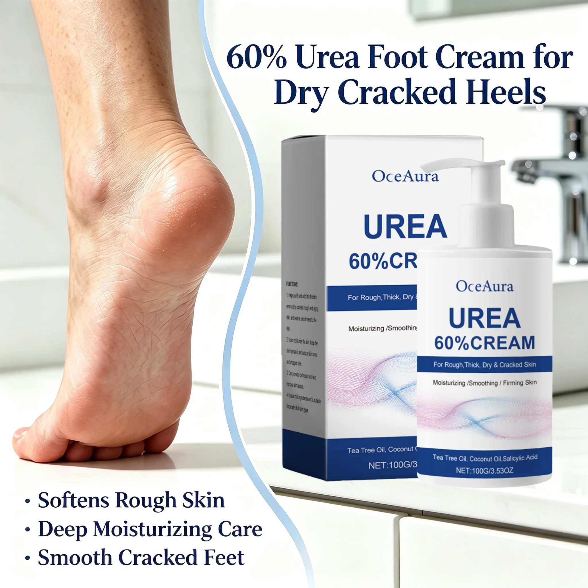 Urea Foot Cream - Krem nawilżający do stóp z 60%