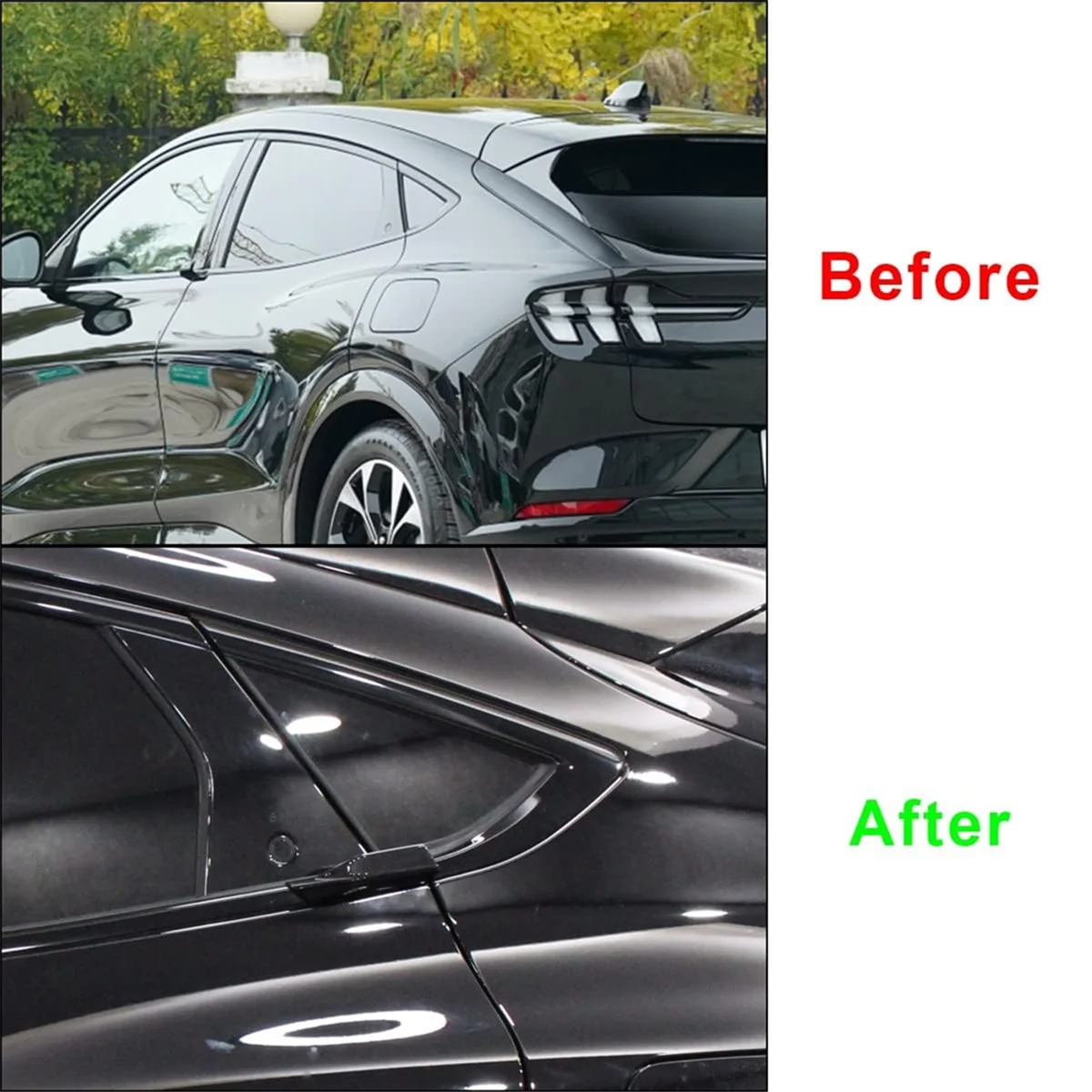 

A02Q-Exterior Door Handle for Ford Mustang Mach-E 2021-2024 Rear Left Right Door Handle Accessories