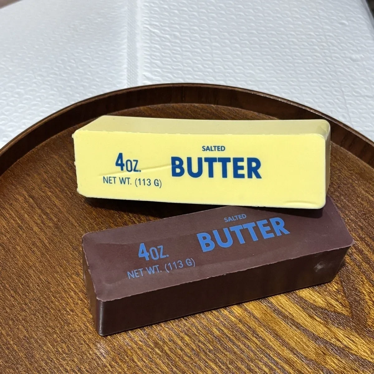 New Butter Stick Squishy Toy Slow Rising Squeeze Toy Butter Bar Brick Squishy Fidget Toy Anti Stress Release Hand Relax Gift Toy