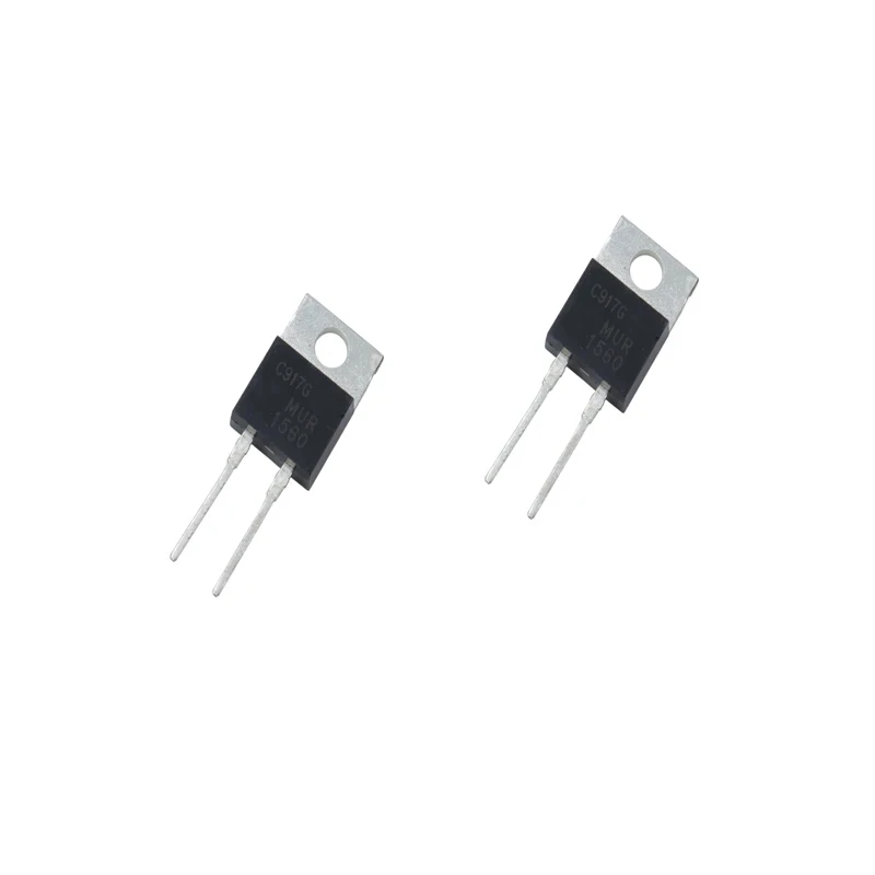 10PCS/LOT MUR1560G MUR1560 MUR1560CT U1560 1560G TO220 TO-220 Fast Recovery Rectifier Diode