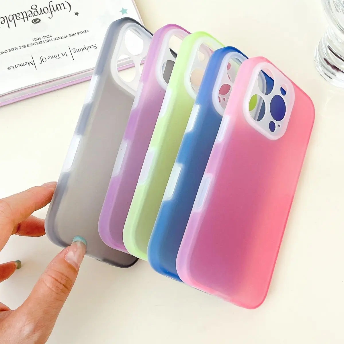 موضة جديدة هلام السائل سيليكون كاميرا واقية قضية الهاتف آيفون 16 برو ماكس 15 برو 14 13 للصدمات سيليكون الغطاء الخلفي