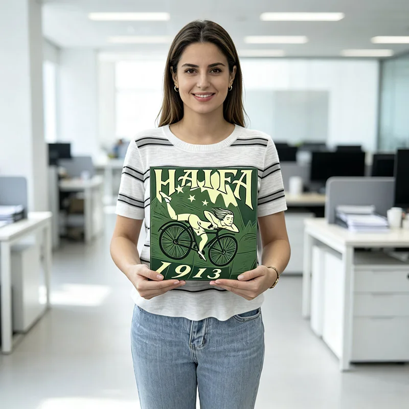 9 Pieces/Set 18*18cm Big Size Maccabi Haifa North Block APES Inferno Verde Decoration Stikers for Bag Cup Wall Fridge