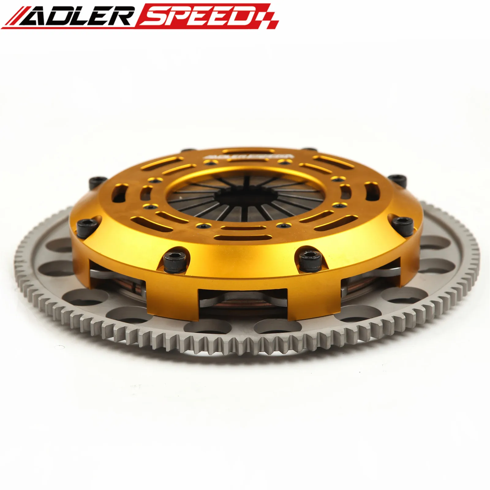 

ADLERSPEED Racing Clutch Single Disc Kit +Medium Flywheel For 2009-2019 HONDA FIT 1.5L L15A L15B