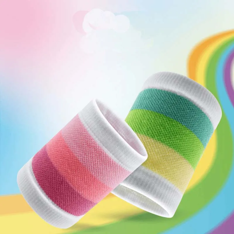 Autumn Sports Sweatband Tennis Badminton Basketball Running Unisex Sweat Absorbing Wrist Support with Quick-Dry Breathable Desig