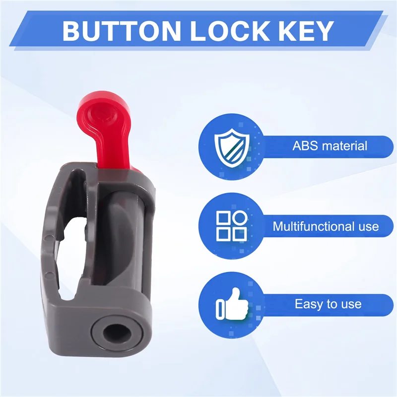 AA86 New Upgrade Trigger Lock For Dyson V6 V7 V8 V10 V11 Vacuum Cleaner, Power Button Lock Accessories, Free Your Finger