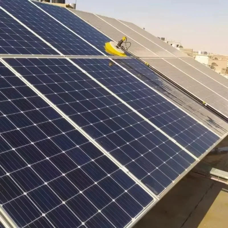 Single Head Electric Solar Panel Cleaning Equipment