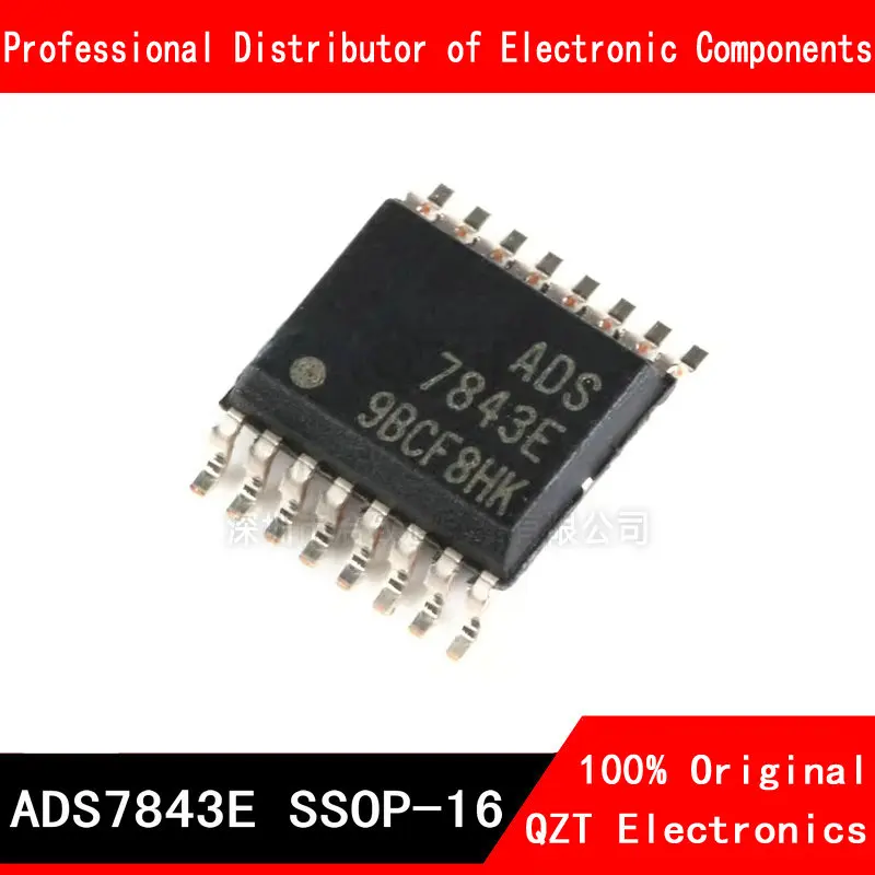 

10pcs/lot ADS7843E SSOP ADS7843 SSOP-16 new original In Stock