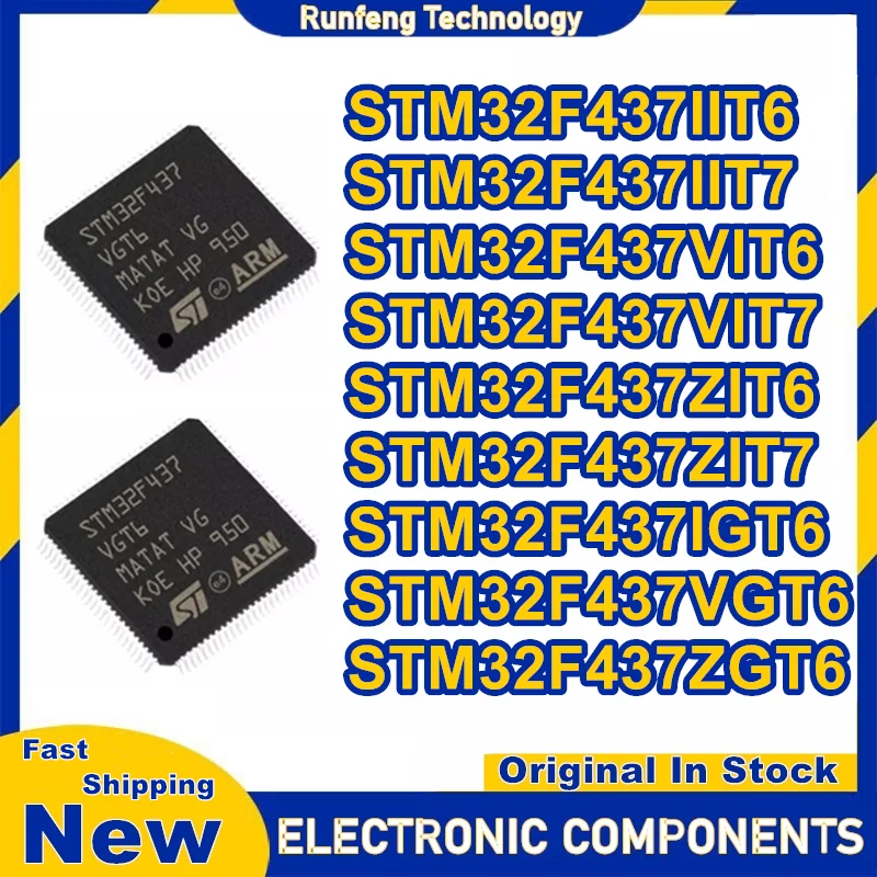 STM32F437IIT6 STM32F437IIT7 STM32F437VIT6 STM32F437VIT7 STM32F437ZIT6 STM32F437ZIT7 STM32F437IGT6 STM32F437VGT6 STM32F437ZGT6