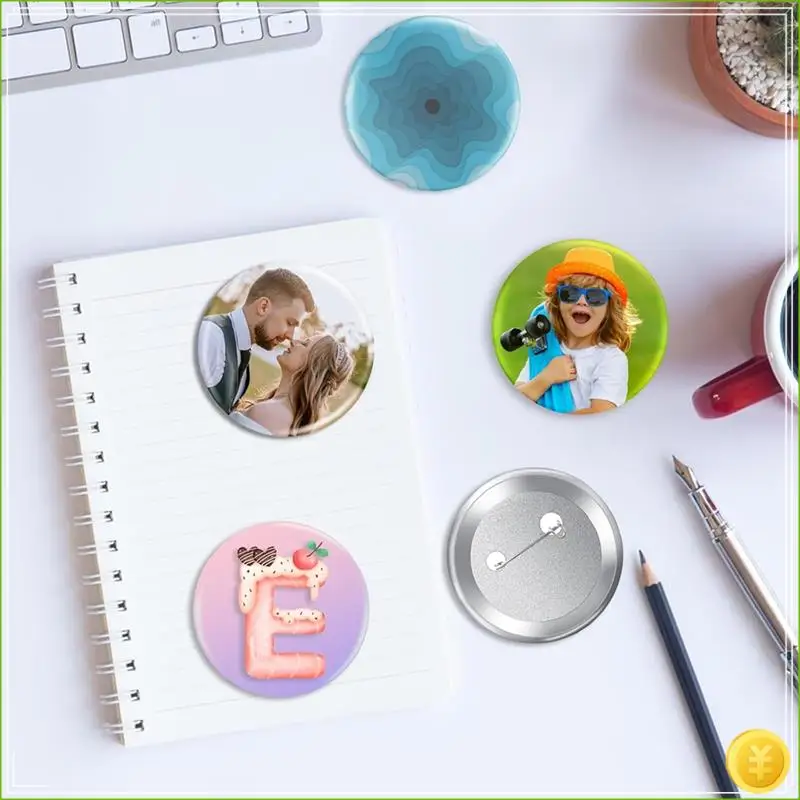Button Making Supplies Complete DIY Forbuttons Andbadges,Suitable Suitable Forbutton Making Machine