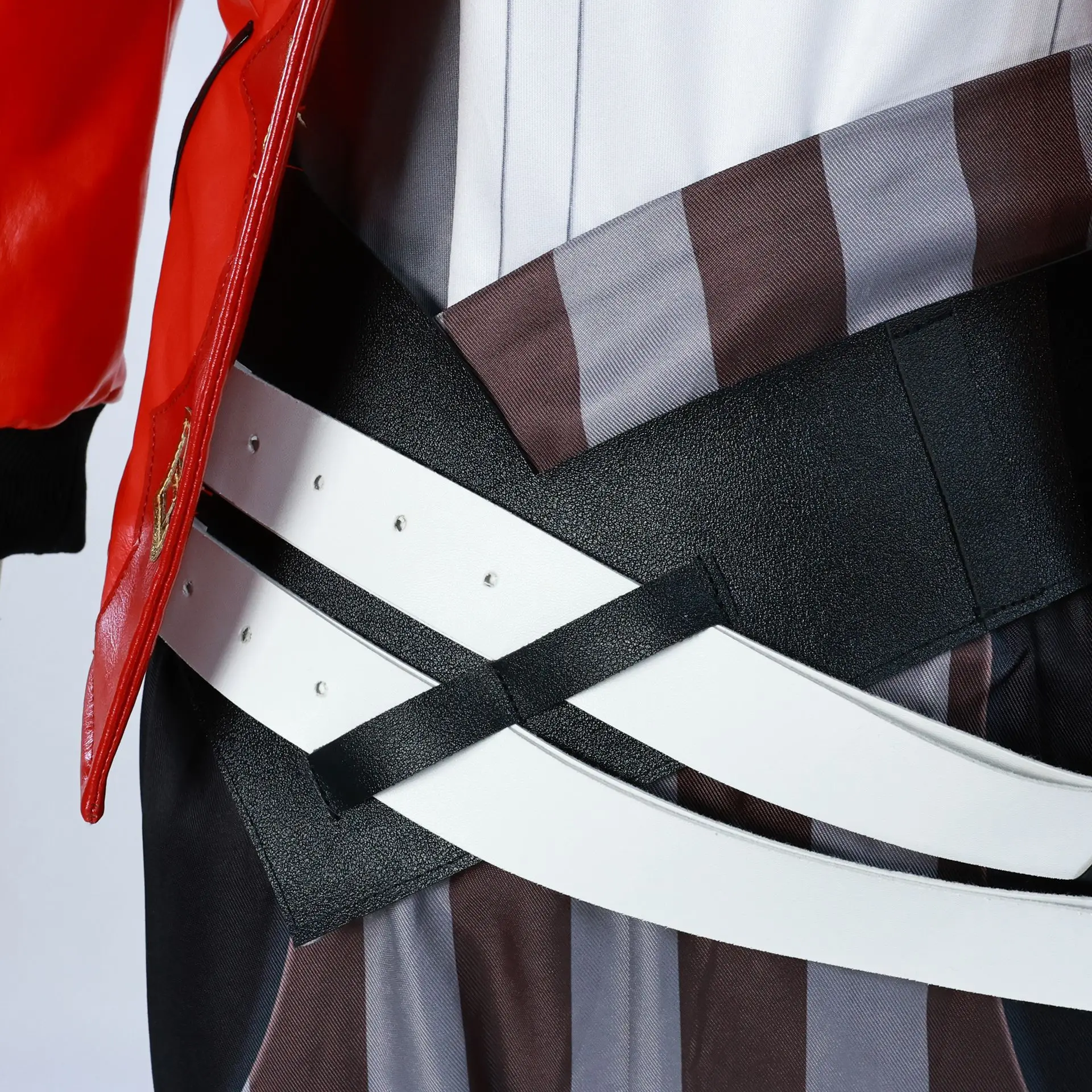 Vi Cosplay Game LOL Arcane 2 Costume Piltover Enforcer Outfit Vi Uniform Red Wig Suit Halloween Carnival Role Play Props Woman